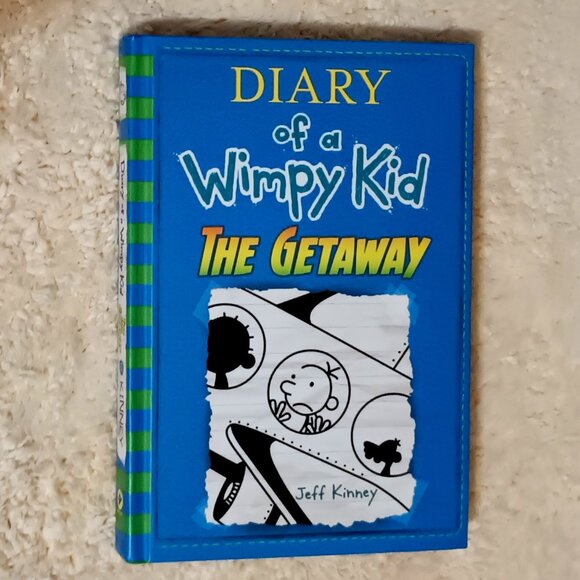 EUC ~ "Diary of a Wimpy Kid #12: The Getaway" Hardcover Book - Picture 2 of 7